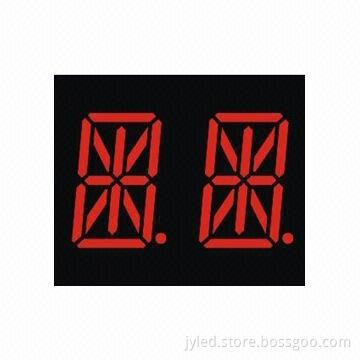 14-segment LED Display 2-digit Red Color